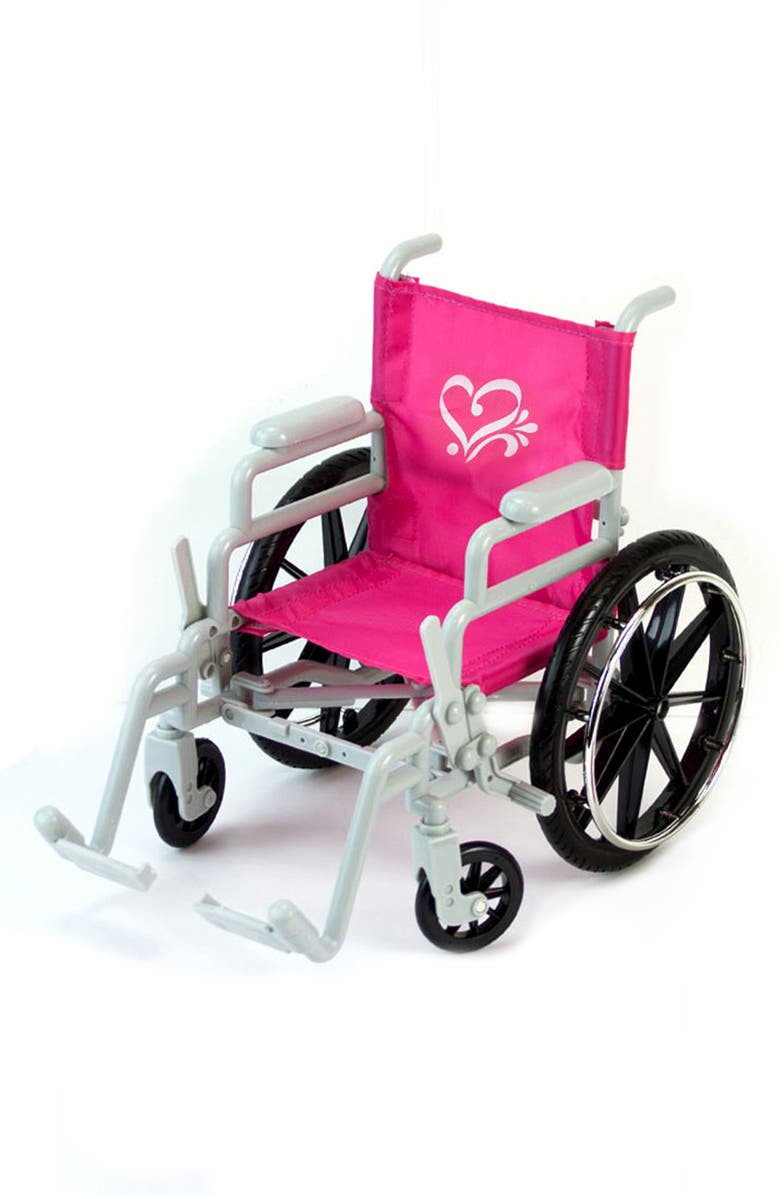 Teamson Kids Sophia's Doll Wheelchair & Crutch Set, Alternate, color, 