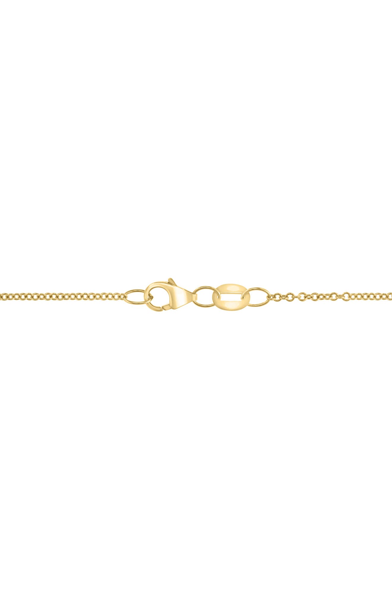 EFFY 14K Yellow Gold Emerald Diamond Pendant Necklace - 0.27ct. (Women ...