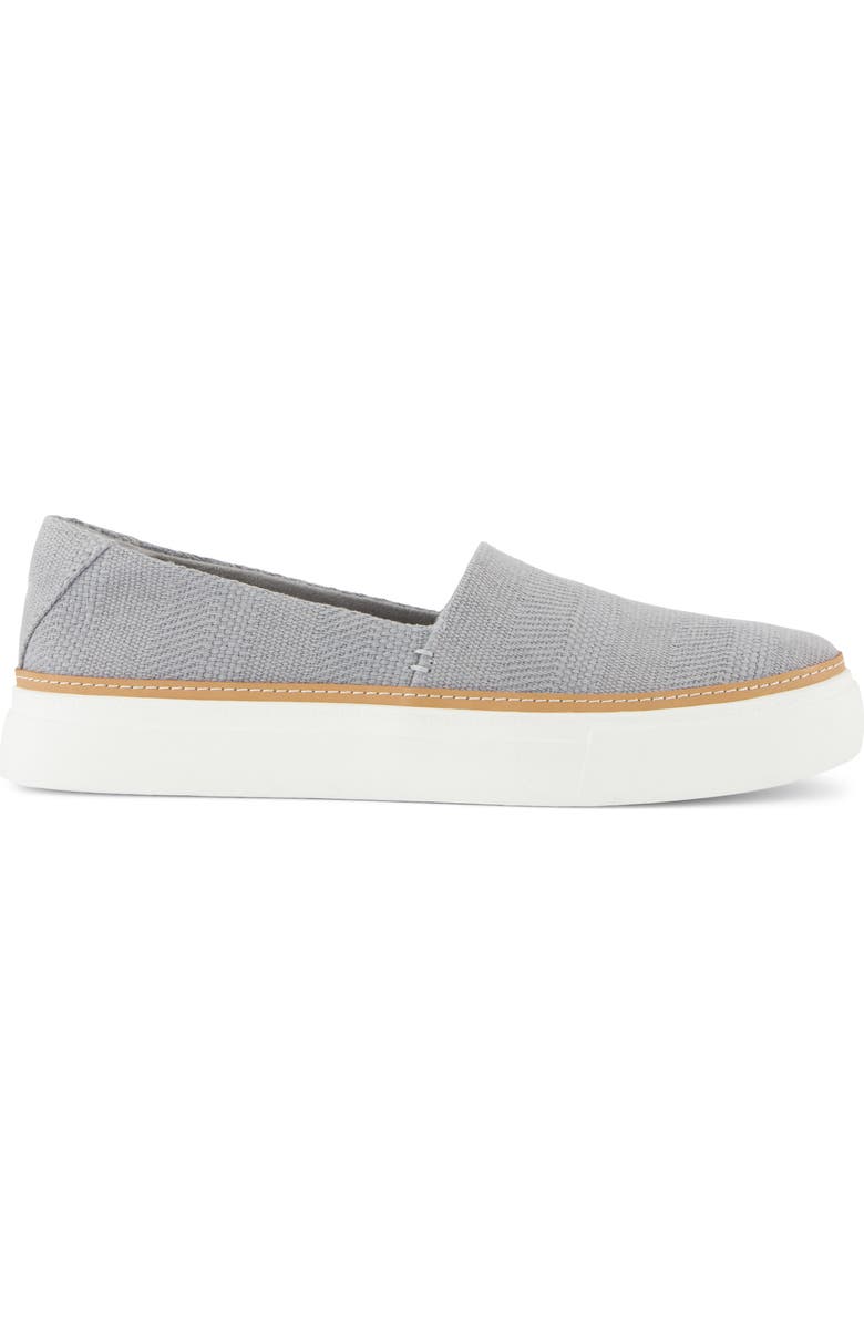 TOMS Kameron Slip-On Sneaker, Alternate, color, Light/ Pastel Grey