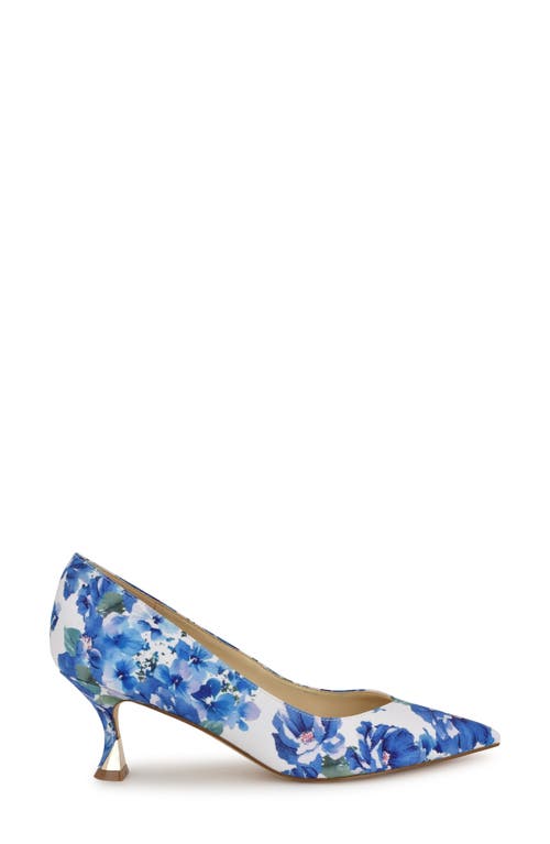 Nine West Ariella Pointed Toe Pump In White 141