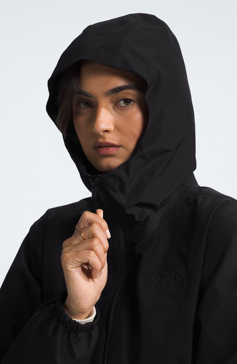 The North Face Daybreak Water Repellent Hooded Jacket, Alternate, color, Tnf Black