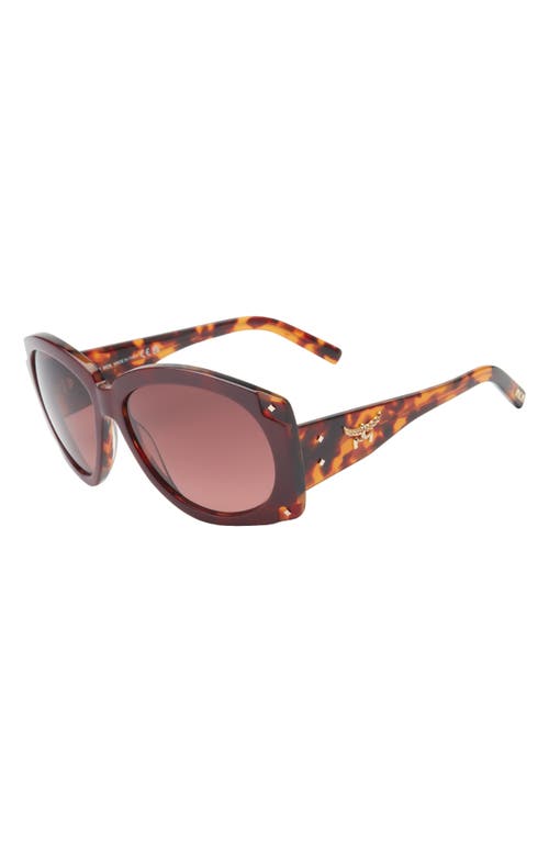 Mcm 61mm Round Sunglasses