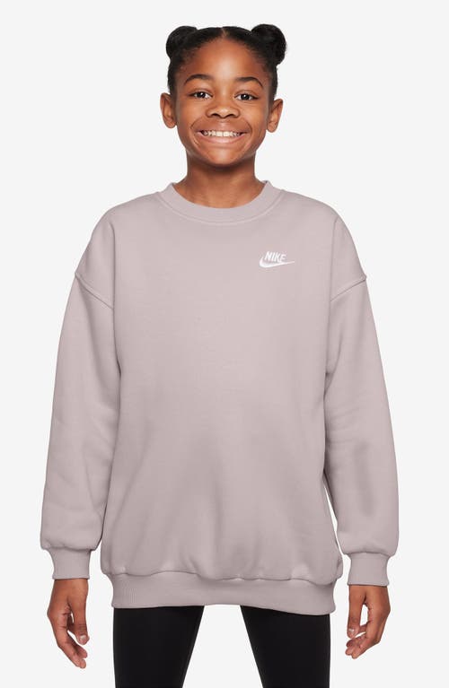 Nike Kids' Sportswear Club Fleece Sweatshirt In Pink