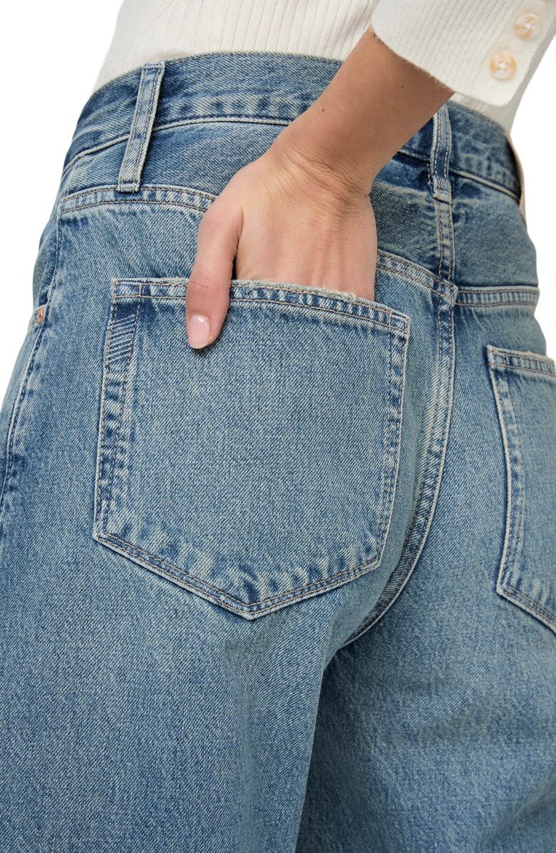 PAIGE Arellia Barrel Leg Jeans, Alternate, color, Terrin