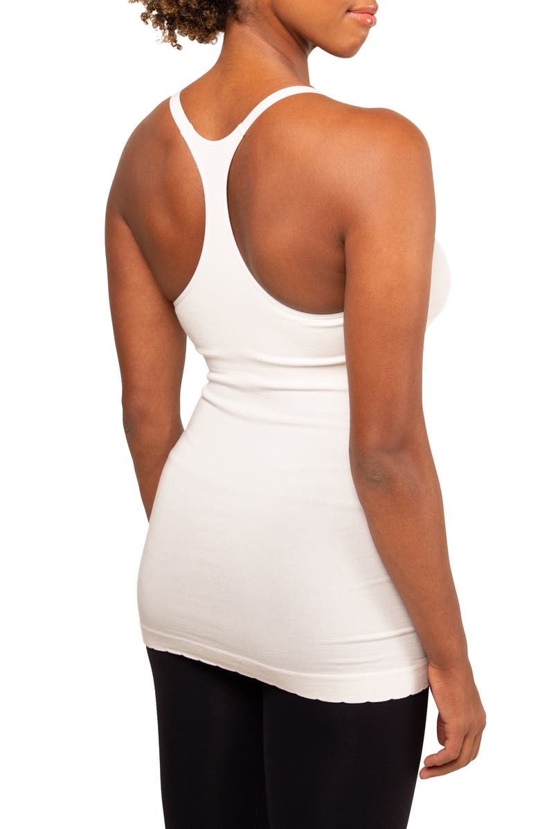 Modern Eternity Racerback Nursing Tank, Alternate, color, Eggshell