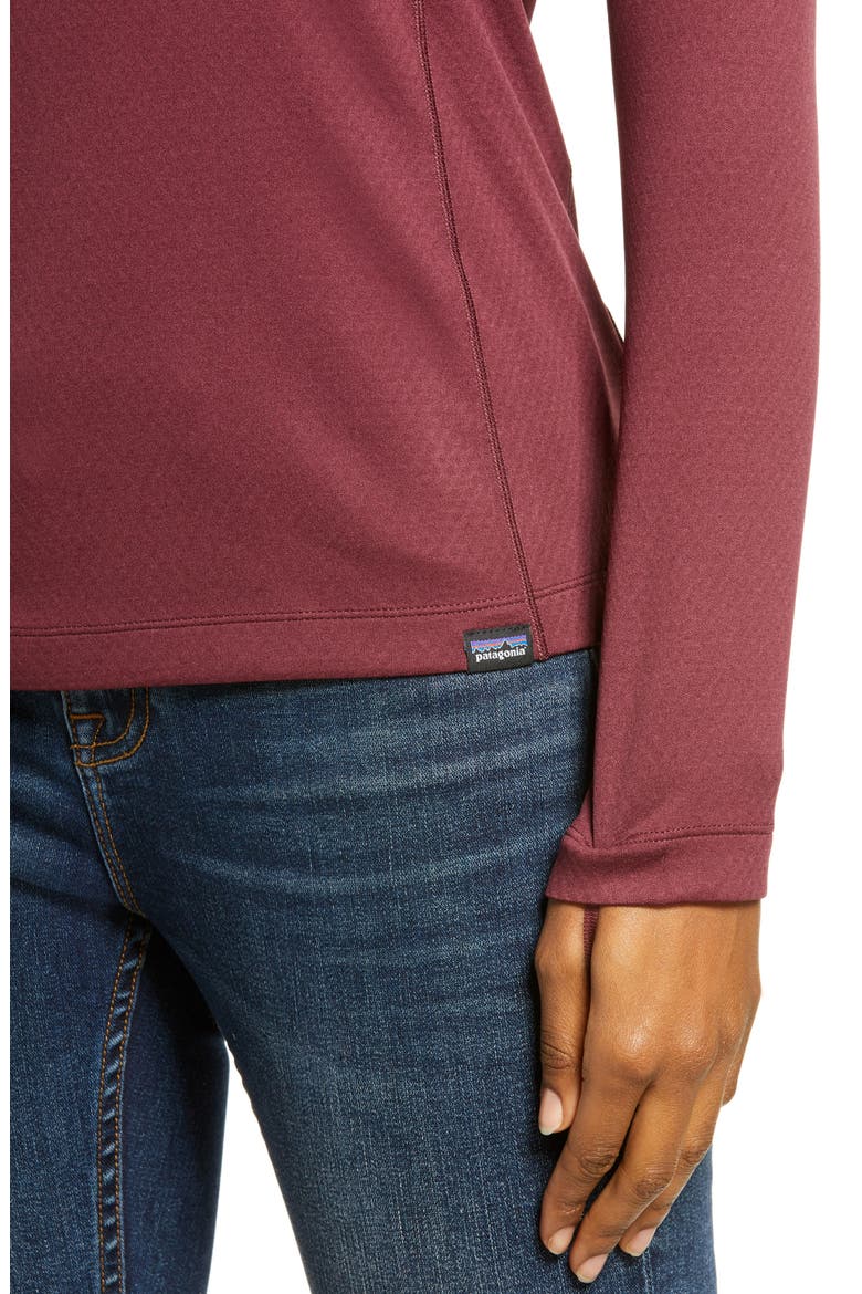 Capilene® Midweight Crewneck Top, Alternate, color, CHICORY RED -LT CHICORY RED