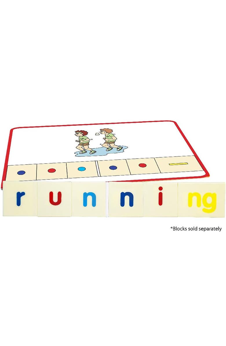 Junior Learning Word Builders Activity Flash Cards, Alternate, color, Multicolored