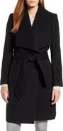 Cole Haan Signature Slick Wool Blend Wrap Coat