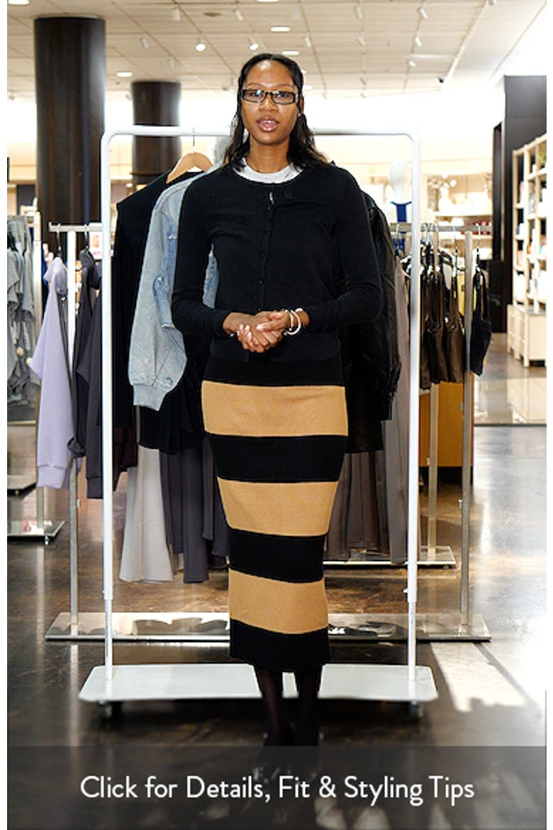 Stripe Knit Skirt video