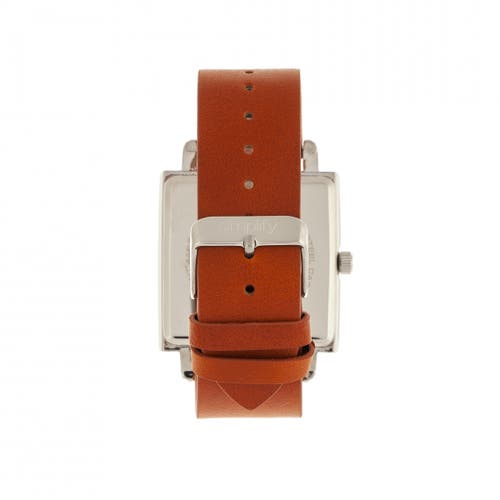 Simplify The 5000 Leather-band Watch In Brown