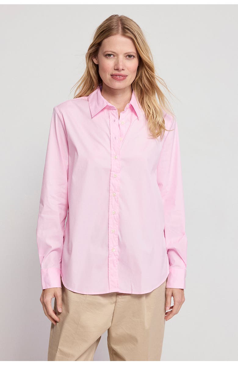 The Shirt by Rochelle Behrens The Boyfriend Shirt, Alternate, color, Light Pink