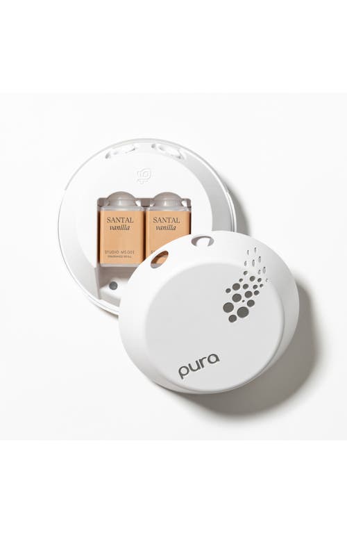 Pura X Studio Mcgee French Linen 2-pack Diffuser Fragrance Refills In Santal Vanilla