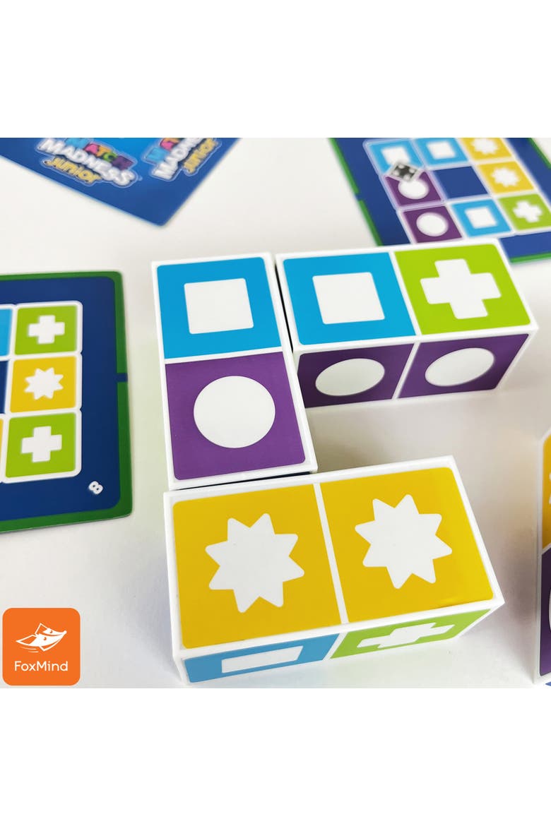 Match Madness Junior Pattern Matching Puzzle Game, Ages 4 and up, Alternate, color, Multicolored