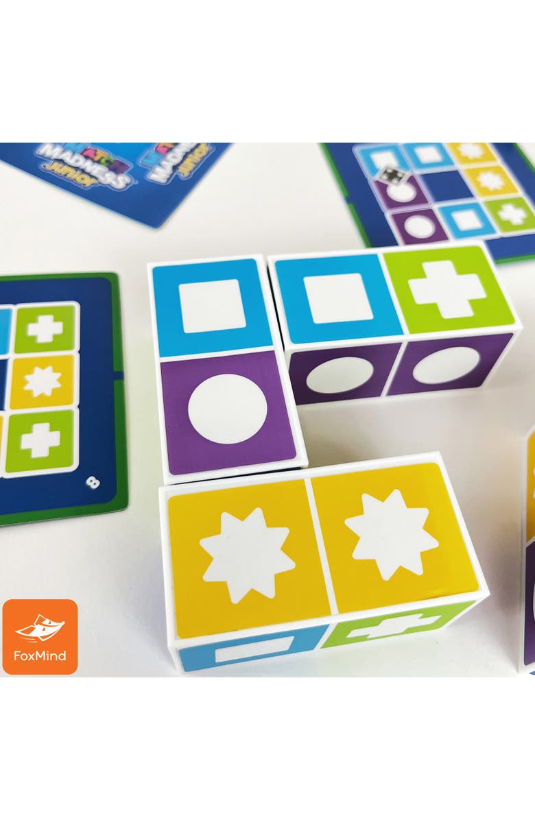 FoxMind Match Madness Junior Pattern Matching Puzzle Game, Ages 4 and up, Alternate, color,