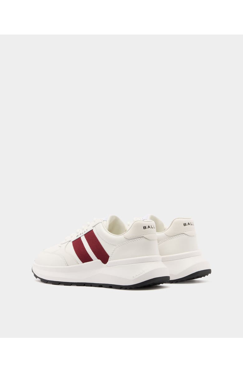 Bally Sylen Sneaker in Leather, Alternate, color, White