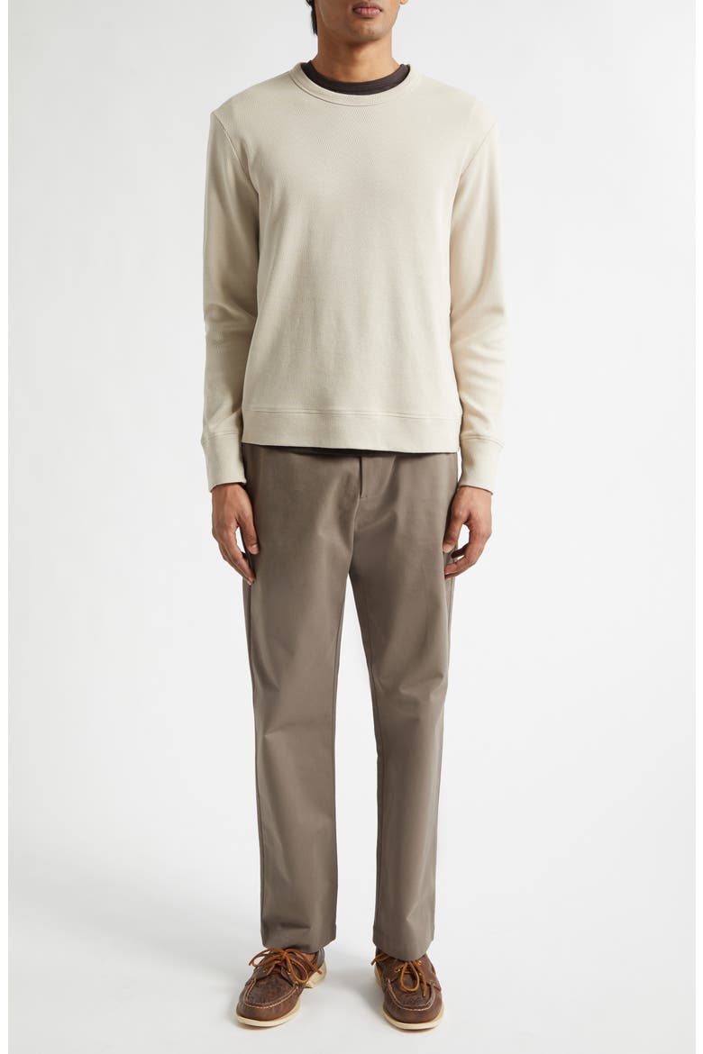 Cotton Drill Trousers, Alternate, color, DARK STONE