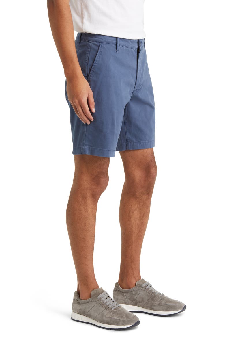 Wanderer 8.5-Inch Stretch Cotton Chino Shorts, Alternate, color, SULFUR BRIGHT NIGHT