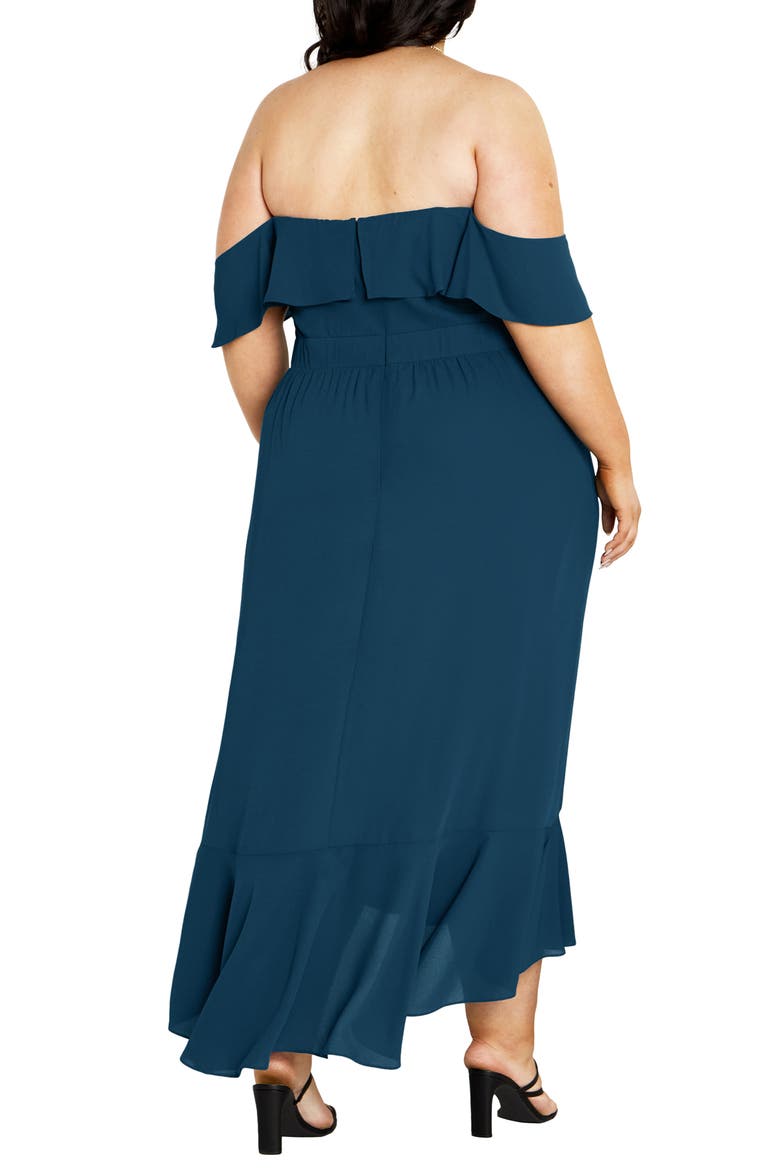 Remy Midi Dress, Alternate, color, EMERALD