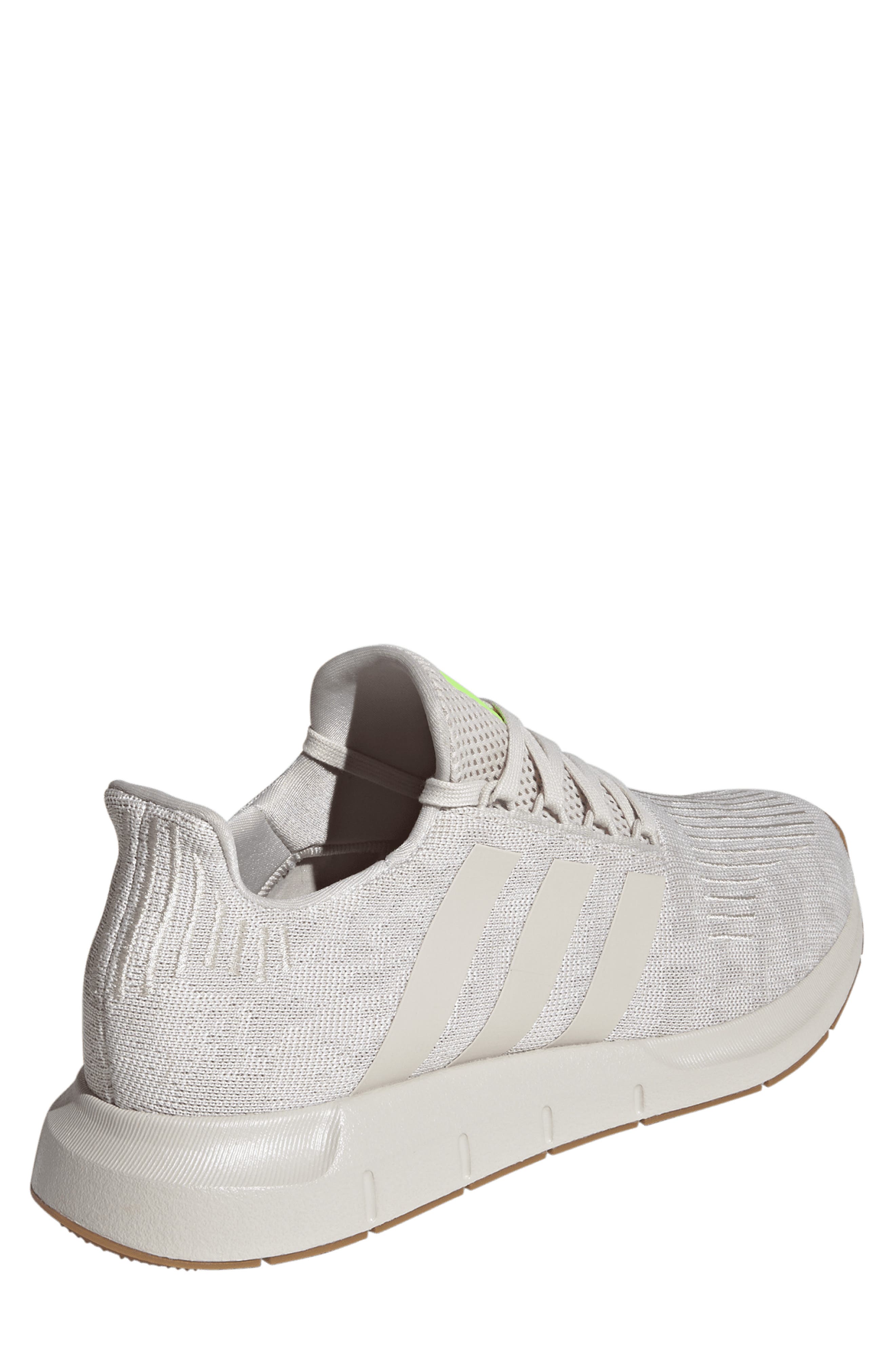 adidas Swift Run Sneaker, Alternate, color, Alumina/Alumina/Lucid Lemon