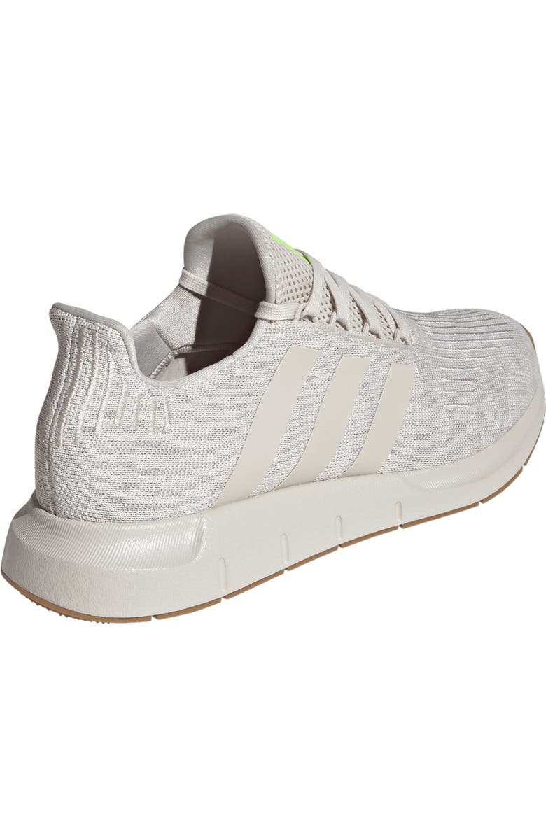 adidas Swift Run Sneaker, Alternate, color, Alumina/Alumina/Lucid Lemon