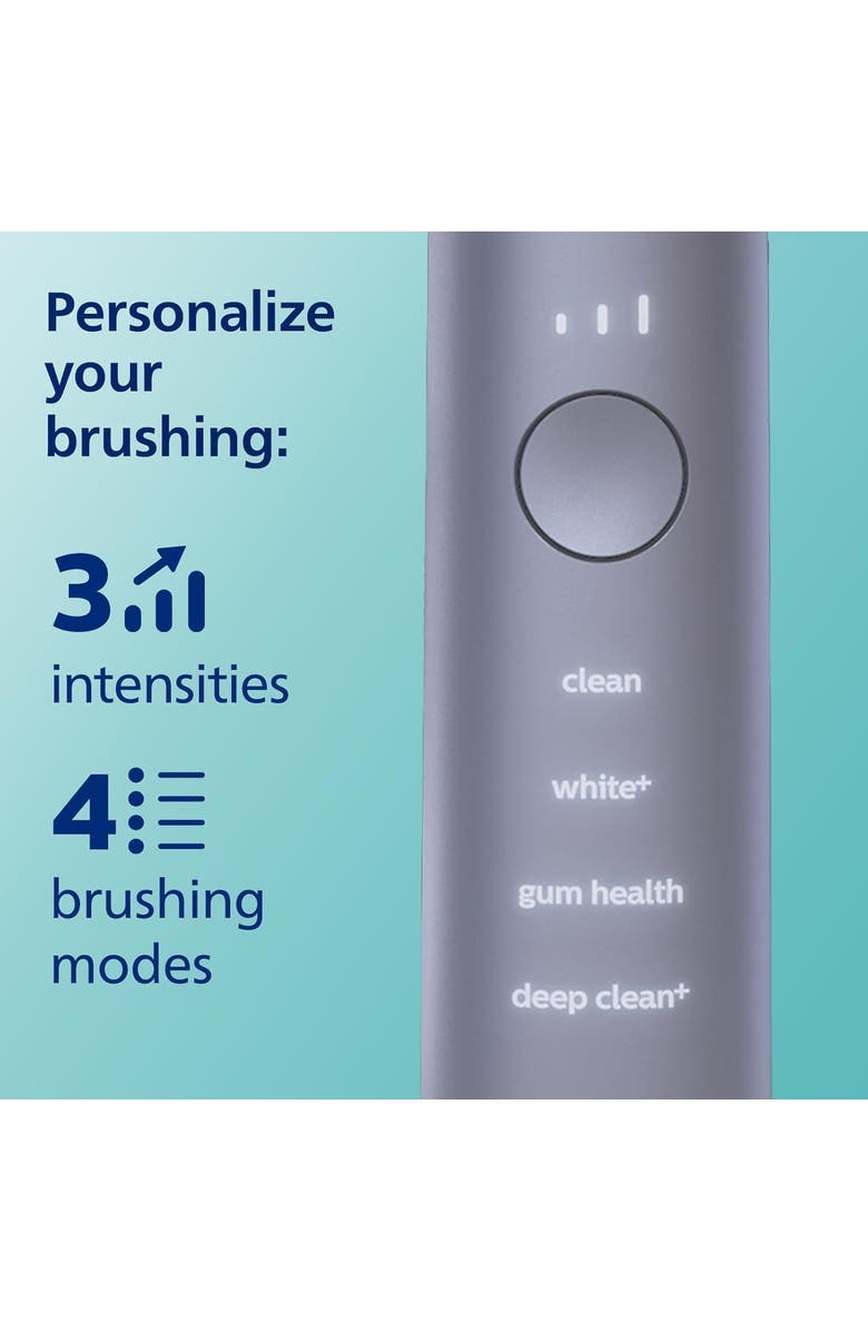 Philips Sonicare DiamondClean Smart 9300 Electric Toothbrush App Grey, Alternate, color, Pink