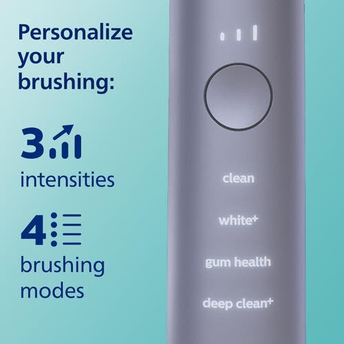Philips Sonicare Diamondclean Smart 9300 Electric Toothbrush App Grey In Pink