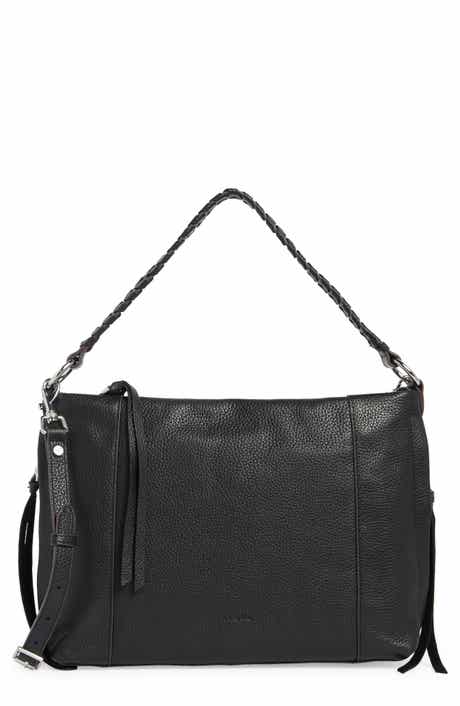 AIMEE Laila Convertible Leather Shoulder Bag