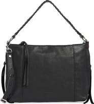 AIMEE Laila Convertible Leather Shoulder Bag