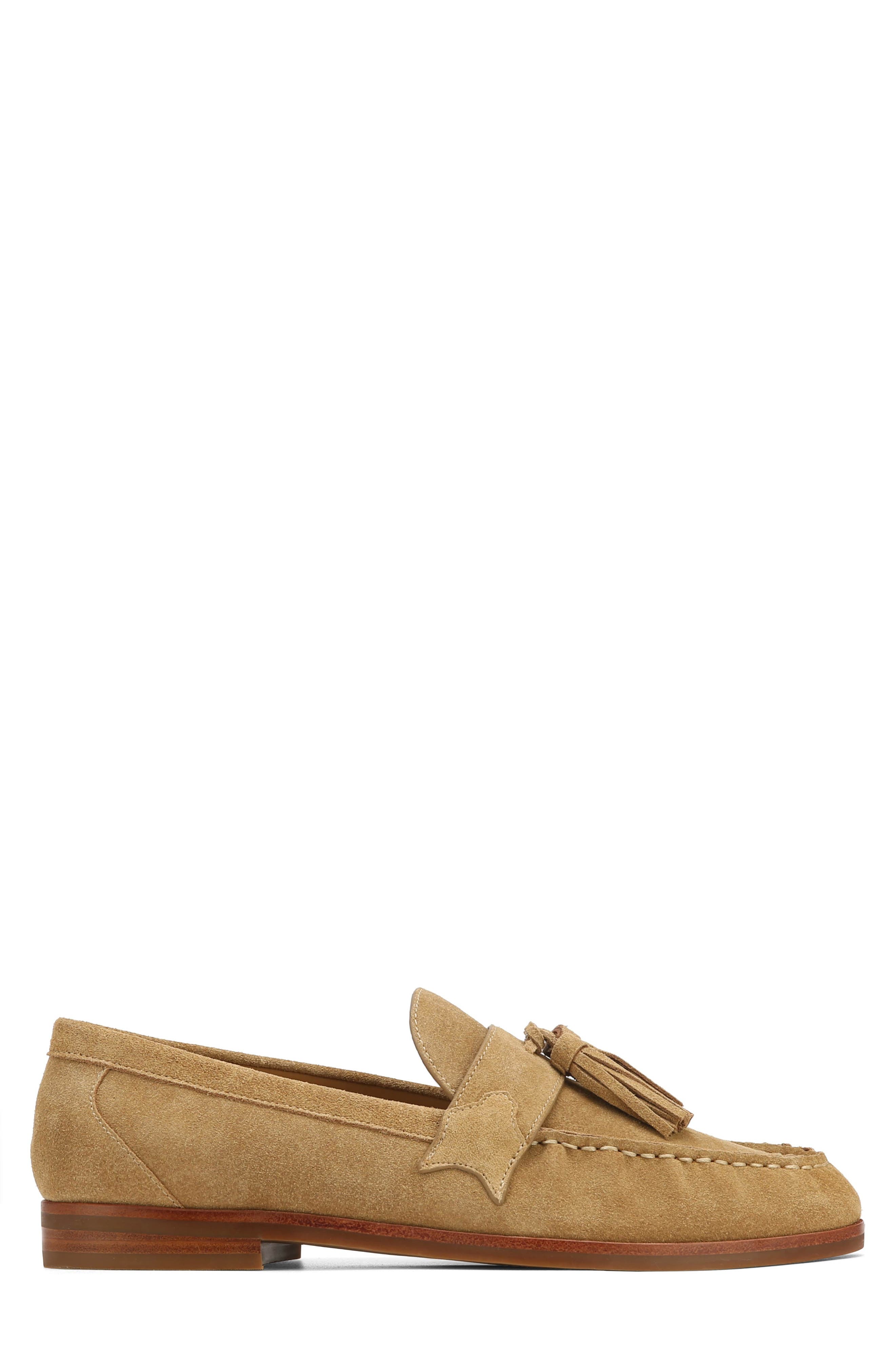 Naked Wolfe Lido Tassel Loafer, Alternate, color, Tan