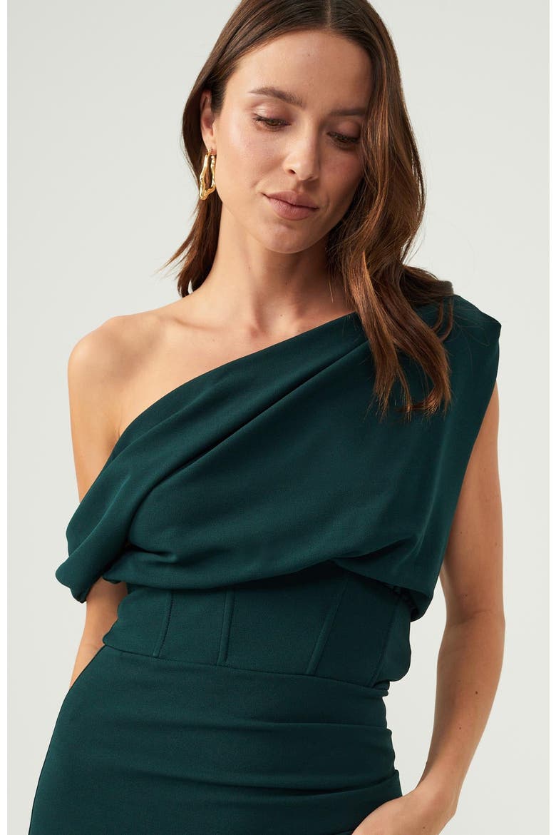 Rhodia Midi Dress, Alternate, color, Emerald