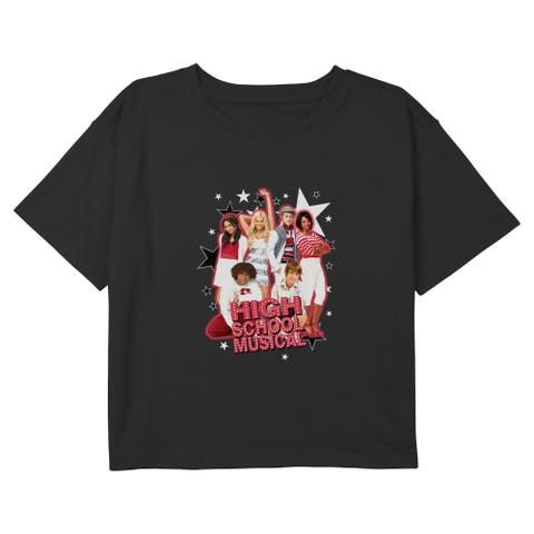 Girl's High School Musical Wildcats Star Group Shot  Graphic T-Shirt