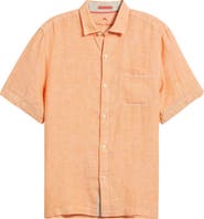 Tommy Bahama Paradise Breezer Short Sleeve Linen Button-Up Shirt