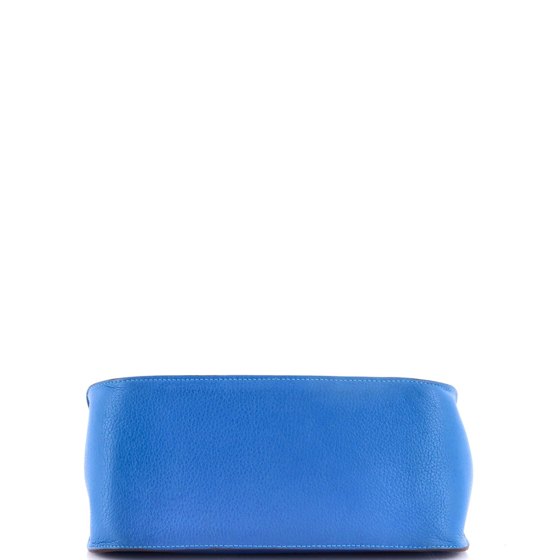 Pre-Owned Hermes Jypsiere Bag Clemence 28, Alternate, color, Mykonos