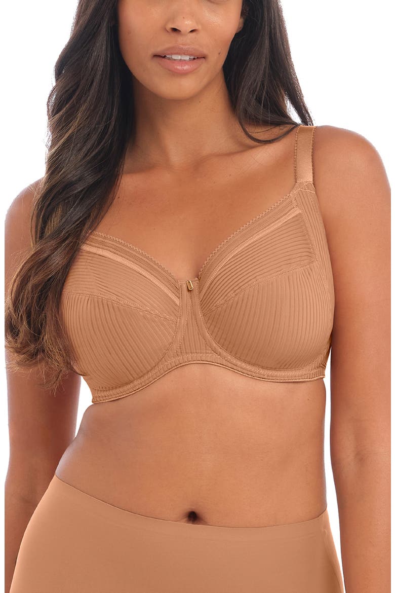 Fusion Underwire Side Support Bra, Main, color, CINAMN