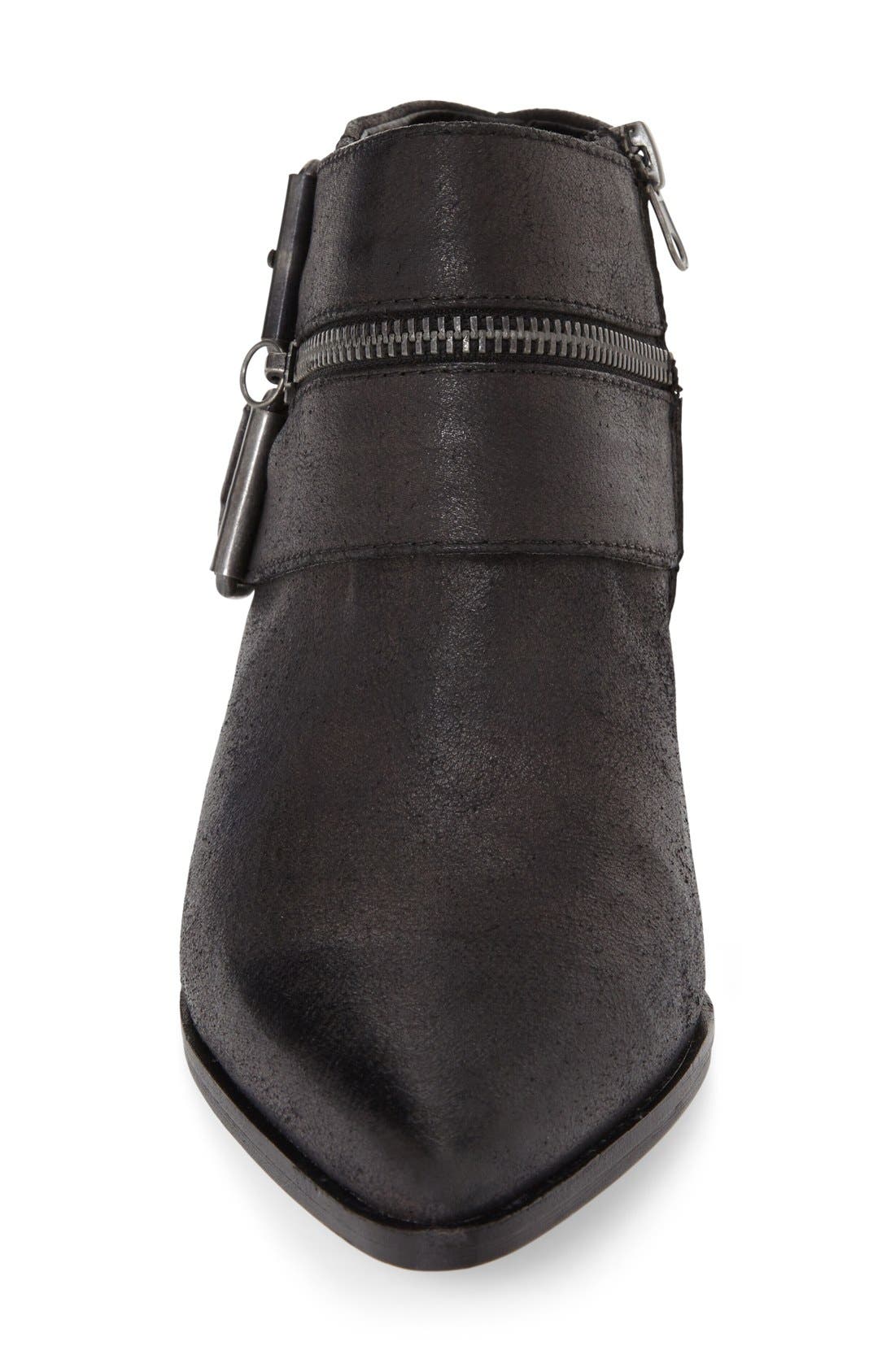 Uptown Bow Slide Sandal, Alternate, color, BLACK