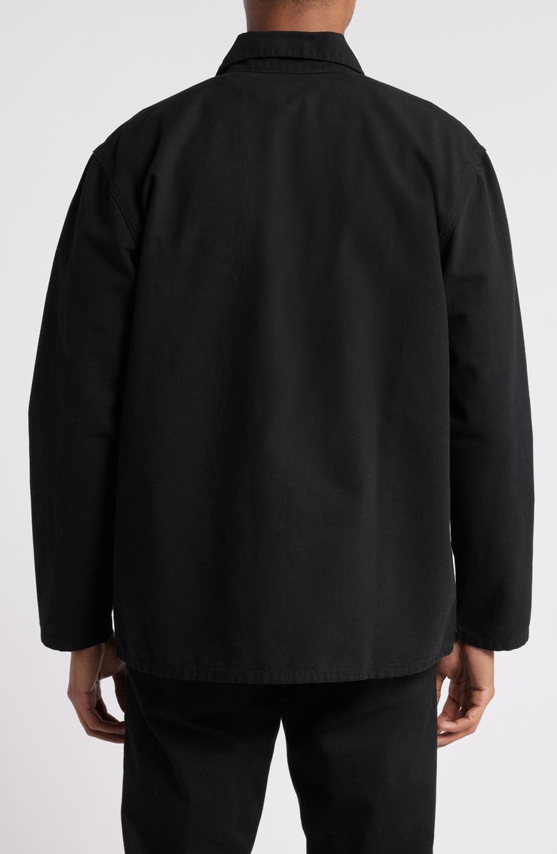 Service Works Cotton Canvas Chore Coat, Alternate, color, Black