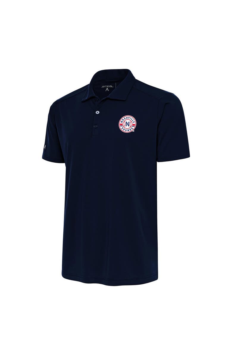 ANTIGUA Men's Antigua  Navy Nashville Sounds Big & Tall Tribute Polo, Main, color, 