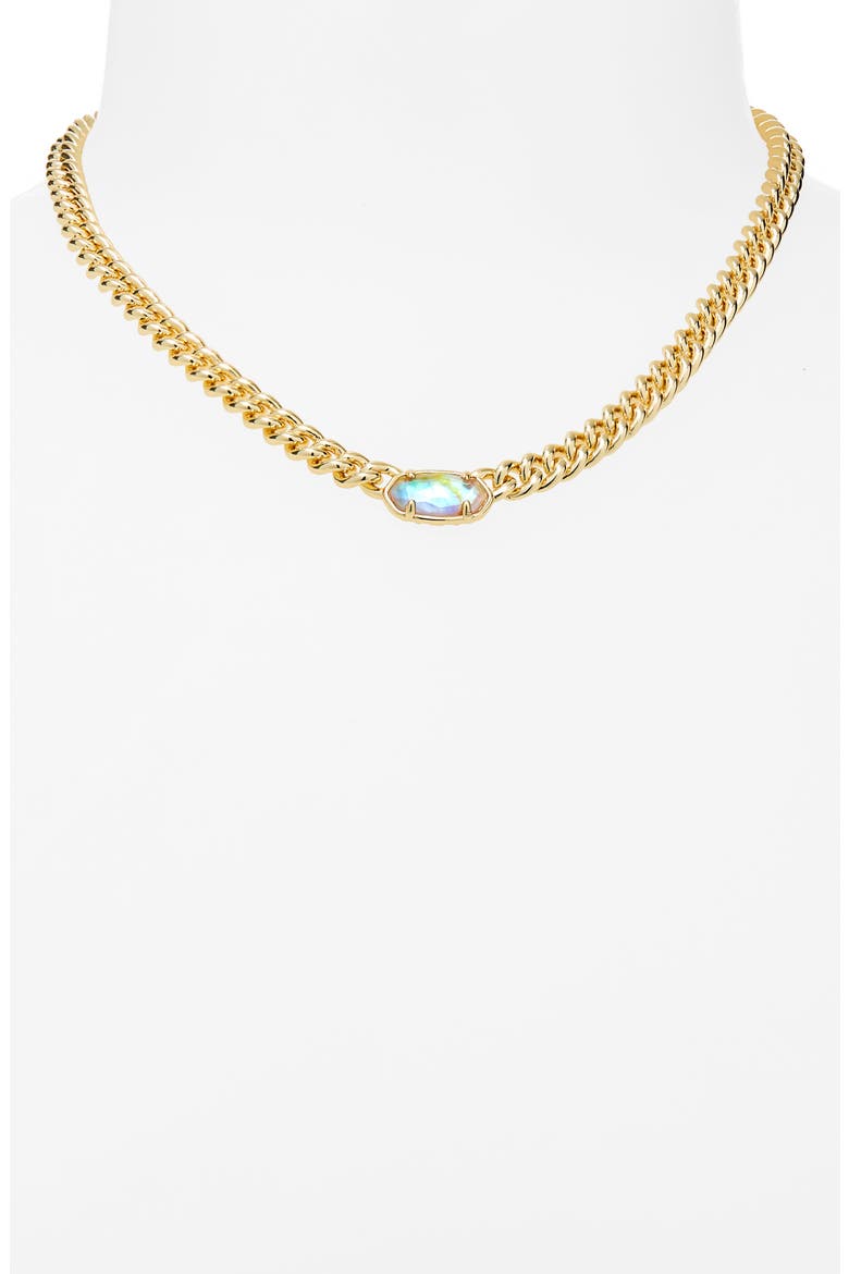 Grier Pendant Necklace, Alternate, color, GOLD IRIDESCENT ABALONE