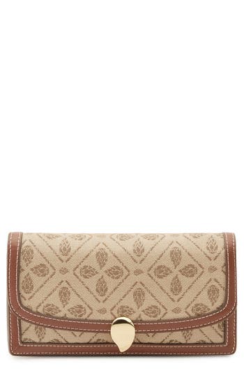 Helen Kaminski Adelie Logo Jacquard Wallet Clutch