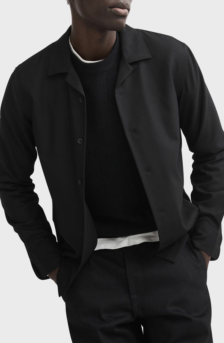 rag & bone Durham Herringbone Stitch Cashmere Sweater, Alternate, color,