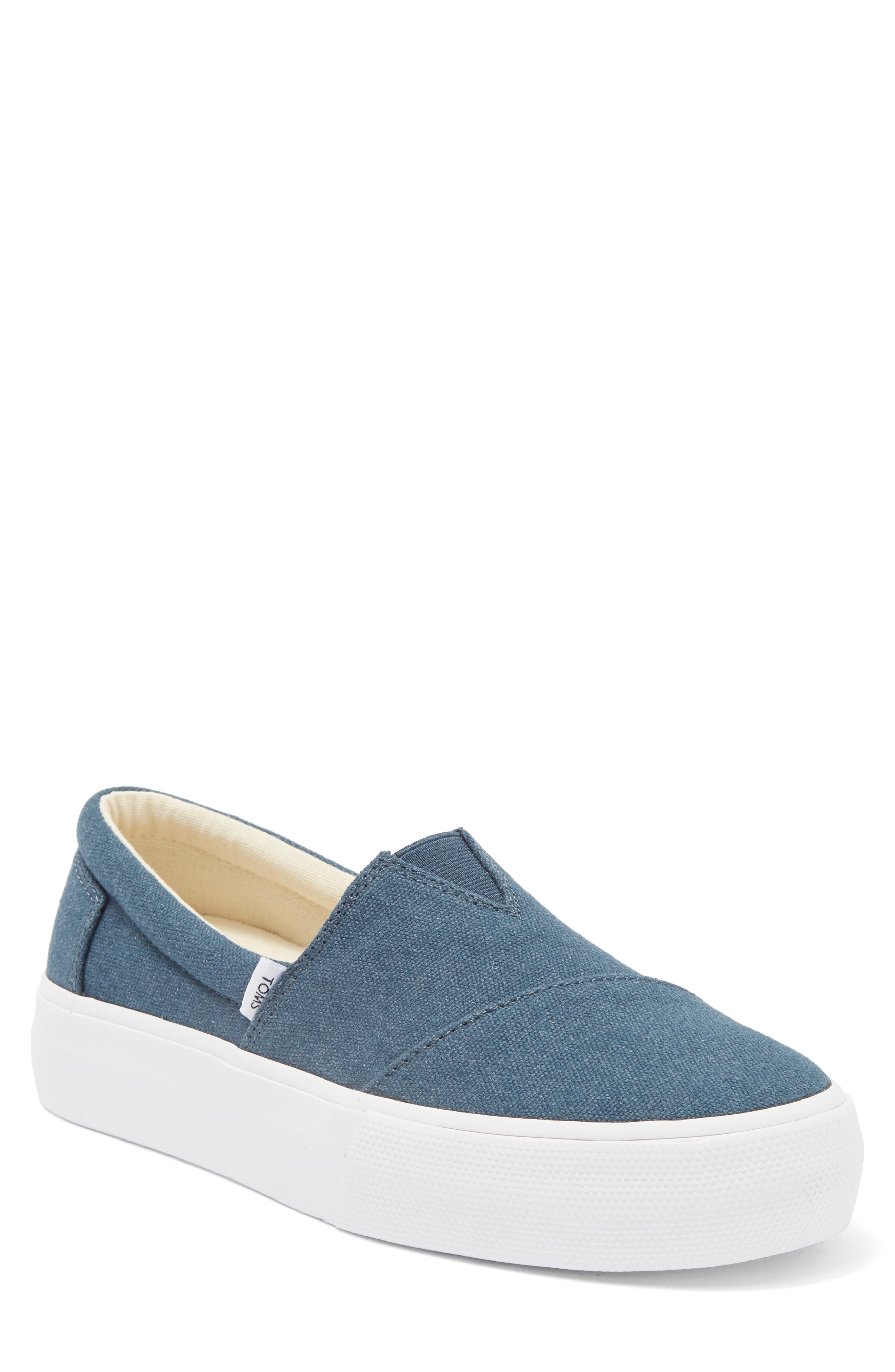 TOMS Fenix Platform Slip-On Sneaker, Main, color, 