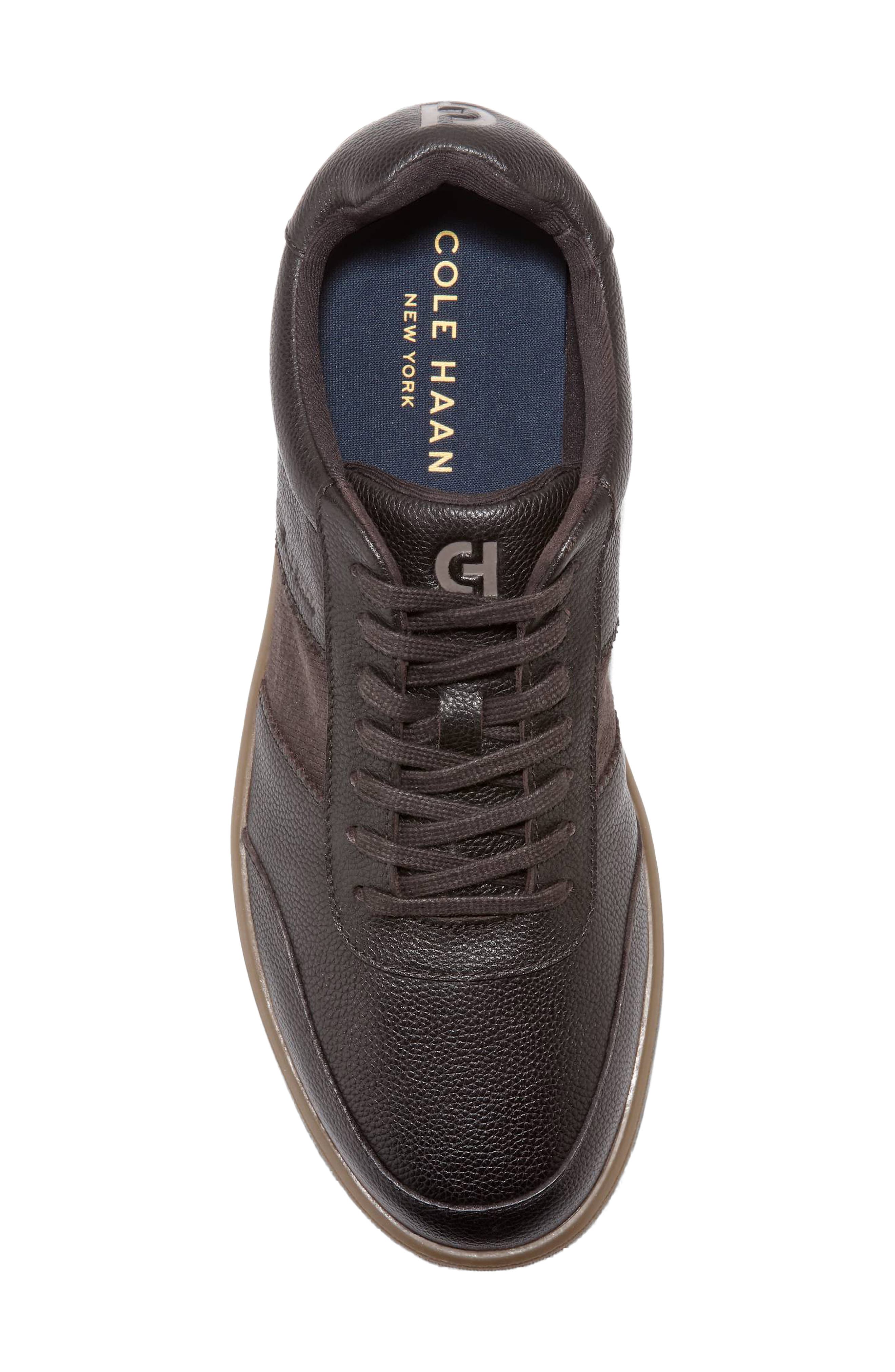 Grand Crosscourt Gates Sneaker, Alternate, color, DARK CHOCOLATE / GUM