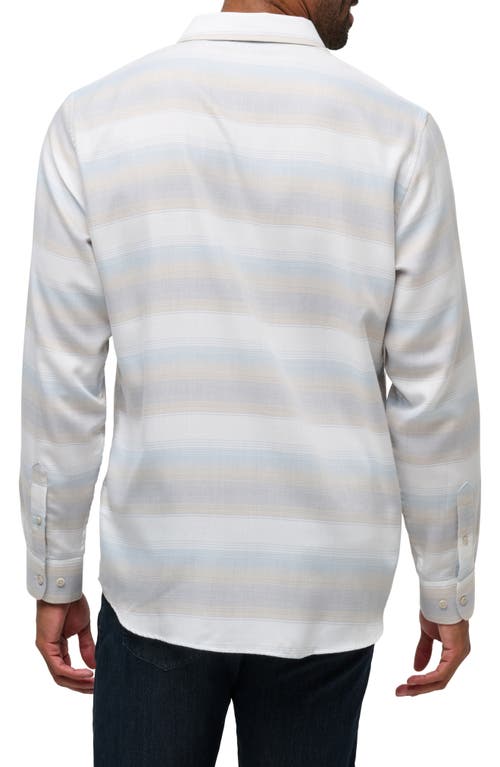 Travismathew Cloud Flannel Button-up Shirt In Multi