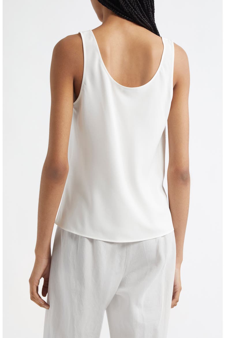 Bias Stretch Silk Tank, Alternate, color, OFF WHITE