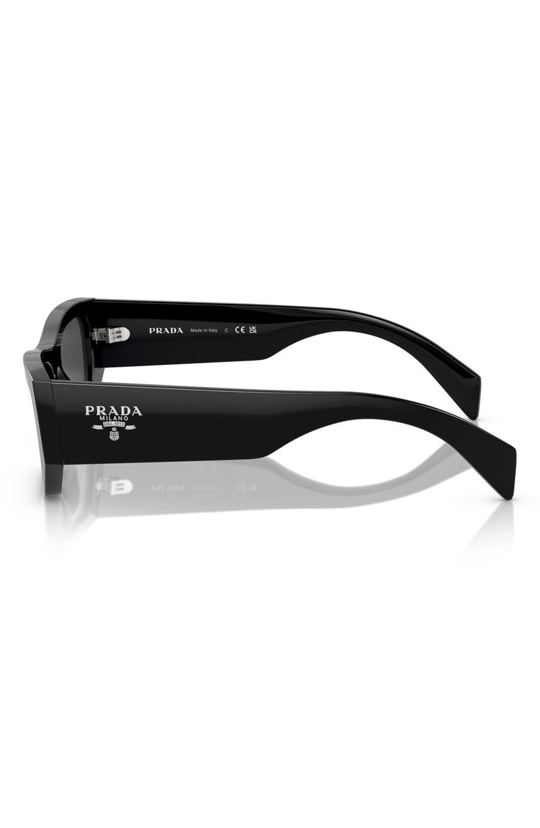 Prada 53mm Pillow Sunglasses, Alternate, color, 