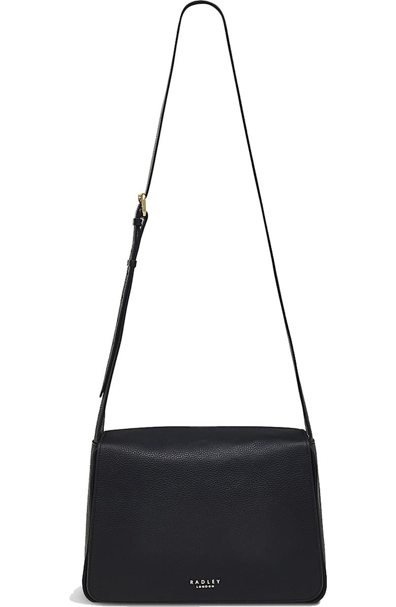 Radley Westwell Lane Flap Crossbody Bag, Main, color, Black