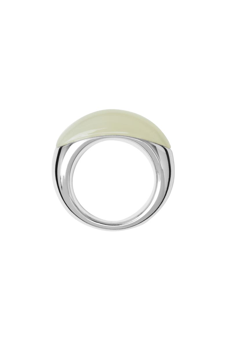 The Beatrice Ring, Main, color, GREEN SERPENTINE SILVER
