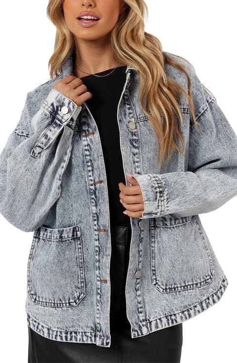 Delana Denim Shirt Jacket