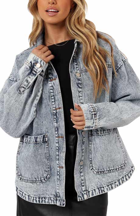 Petal & Pup Delana Denim Shirt Jacket