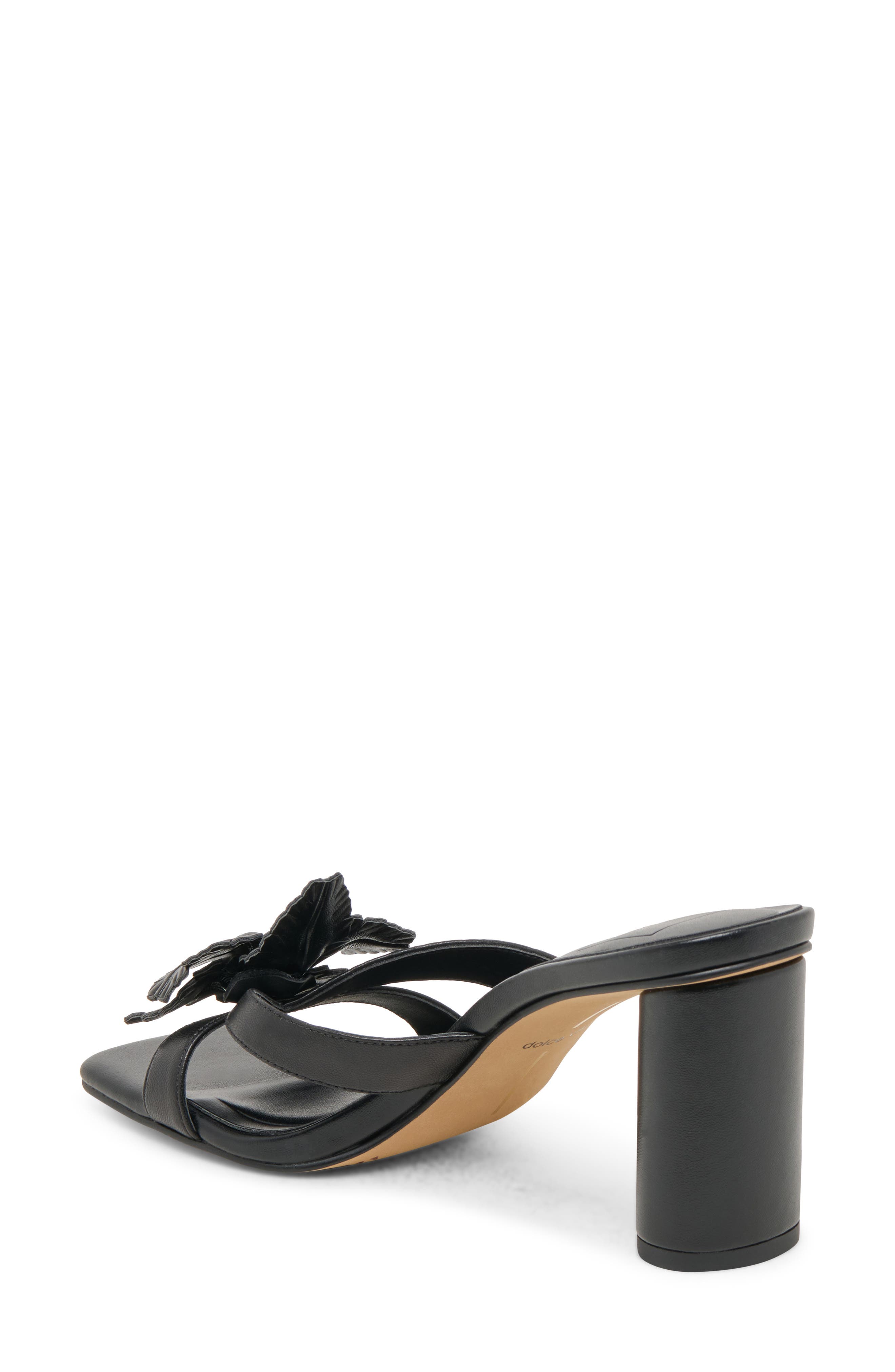 Dolce Vita Nikil Sandal, Alternate, color, Black Leather